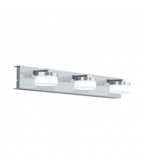Romendo Led 3 Lamp Bathroom Wall Light Chrome IP44-1