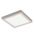 Fueva Led Surface Mounted Downlight Satin Nickel Remote + APP Control BLE CCT RGB