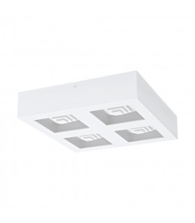 Ferreros Led 4 Lamp Decorative Flush Ceiling Light White-1