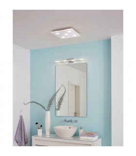 Cabus Led 4 Lamp Bathroom Over Mirror Light Chrome IP44-2