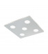 Cabus Led 5 Lamp Bathroom Ceiling Light Chrome IP44-1