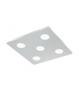 Cabus Led 5 Lamp Bathroom Ceiling Light Chrome IP44-1