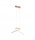 Palozza Led Integrated Pendant Ceiling Light Rose Gold