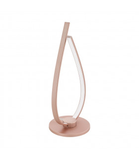 Palozza Integrated LED Table Lamp Rose Gold