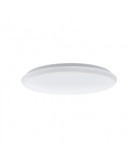 Giron Led Flush Ceiling Light White Remote Control Included CCT