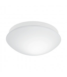 Bari Flush Ceiling Light White IP44