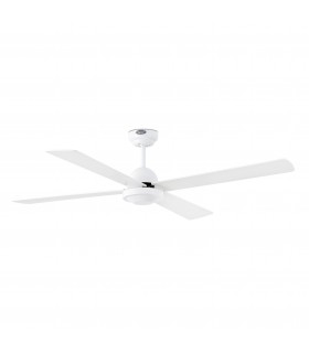Large Ceiling Fan Without Light White - 1