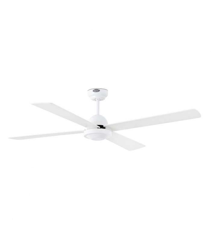 Large Ceiling Fan Without Light White - 1