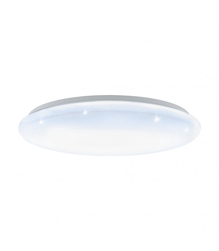 Giron Led Flush Ceiling Light White Remote Control Included CCT