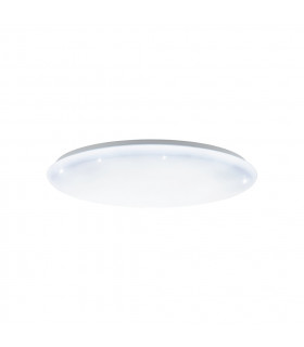 Giron Led Flush Ceiling Light White Remote Control Included CCT
