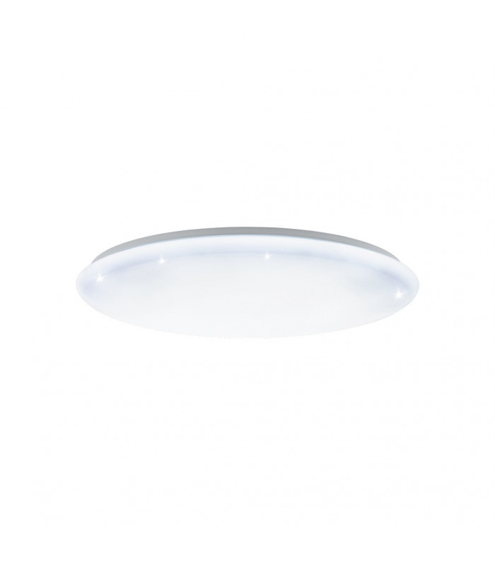 Giron Led Flush Ceiling Light White Remote Control Included CCT