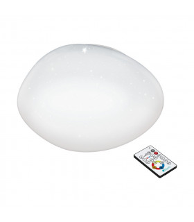 Sileras Led Flush Ceiling Light White Remote Control Included CCT