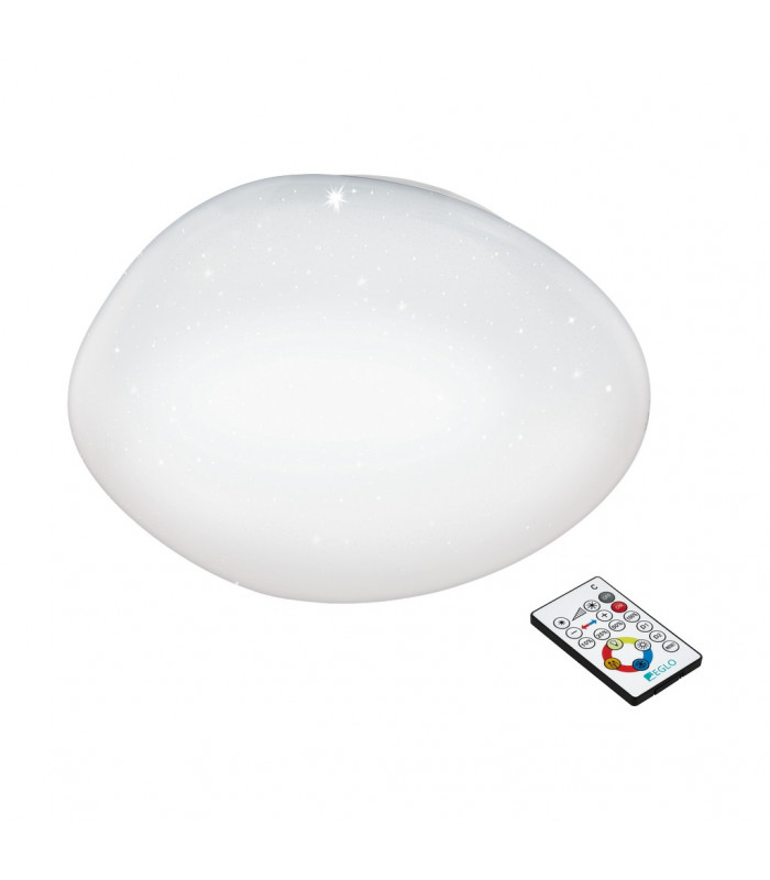 Sileras Led Flush Ceiling Light White Remote Control Included CCT