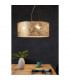Viserbella 3 Lamp Cylindrical Pendant Ceiling Light Champagne-2