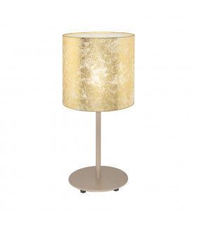 Viserbella Table Lamp With Round Shade Champagne-1
