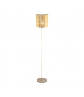 Viserbella Floor Lamp With Shade Champagne