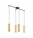 Pinto 4 Lamp Cluster Pendant Ceiling Light Black