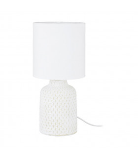 Bellariva Table Lamp With Round Shade Creme-White