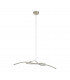 Novafeltria Led Integrated Pendant Ceiling Light Satin Nickel