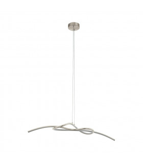 Novafeltria Led Integrated Pendant Ceiling Light Satin Nickel