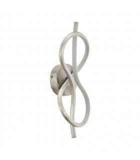 Novafeltria Integrated LED Wall Light Satin Nickel-1