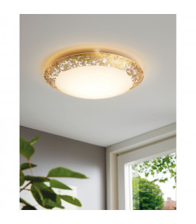 Montenovo Led 3 Lamp Decorative Flush Ceiling Light White-2