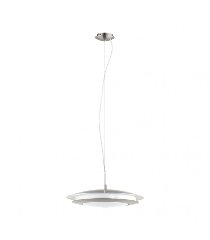 Moneva Led Integrated Pendant Ceiling Light Satin Nickel Remote + APP Control BLE CCT RGB