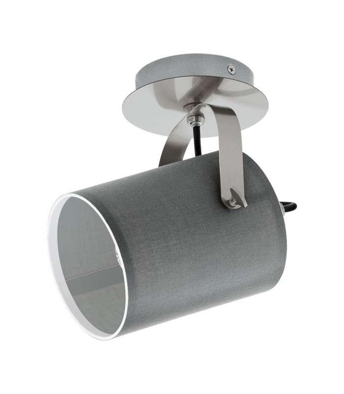 Villabate Single Spotlight Satin Nickel