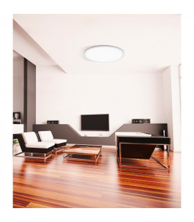 Sarsina Integrated LED Panel White 45cm CCT Remote Control Included-2