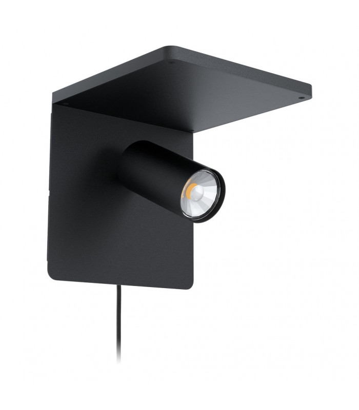 Ciglie Wall Light Black