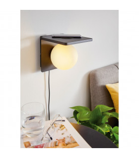 Ciglie Wall Light Black-2
