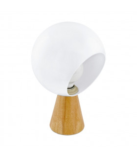 Mamblas Globe Table Lamp Brown-1