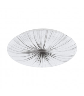 Nieves Led Decorative Flush Ceiling Light White