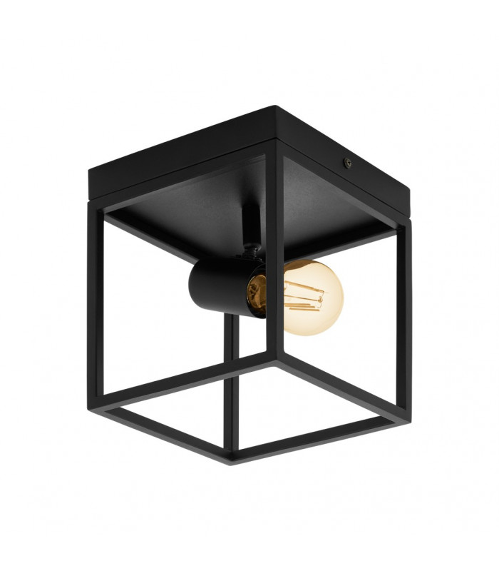 Silentina Semi Flush Light Black