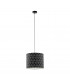 Ramon Cylindrical Pendant Ceiling Light Black-1