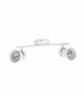 Seras 2 Lamp Twin Spotlight White