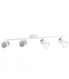 Seras 4 Lamp Spotlight Bar White
