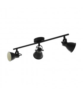Seras 3 Lamp Spotlight Bar Black