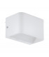 Sania Led Outdoor Wall Light White