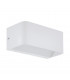 Sania Led Outdoor Wall Light White