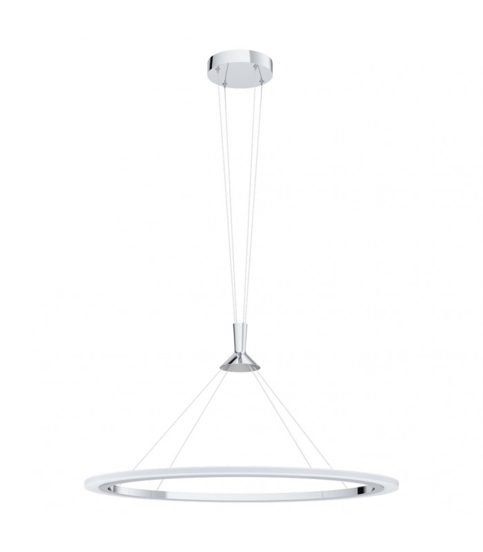 Hornitos Led Integrated Pendant Ceiling Light Chrome Remote Included + APP Control BLE CCT RGB-1