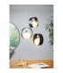 Camargo 3 Lamp Cluster Pendant Ceiling Light Black-2