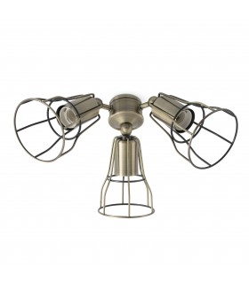 Antique Brass Light Kit Accessory, E27 - 1