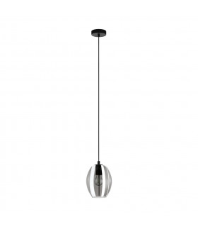 Cadaques Slim Pendant Ceiling Light Black