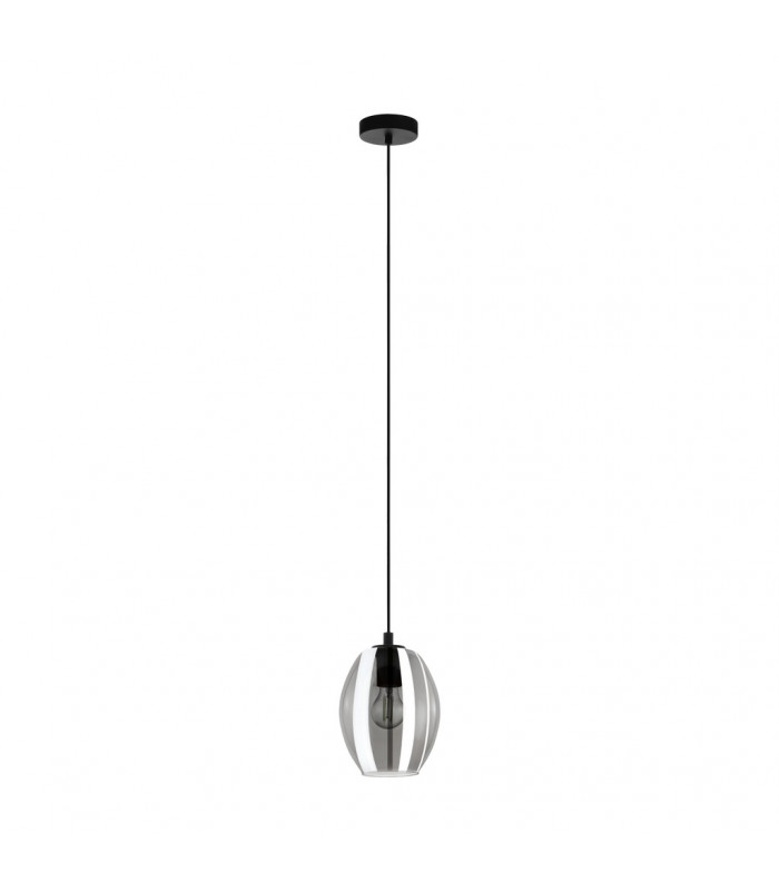 Cadaques Slim Pendant Ceiling Light Black