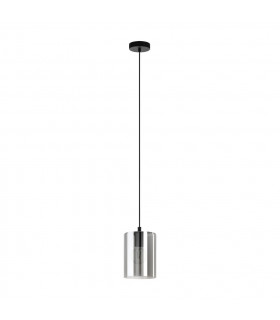 Cadaques Slim Pendant Ceiling Light Black