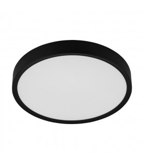 Musurita Led 6 Lamp Flush Ceiling Light Black