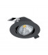 Saliceto Led Recessed Downlight Black