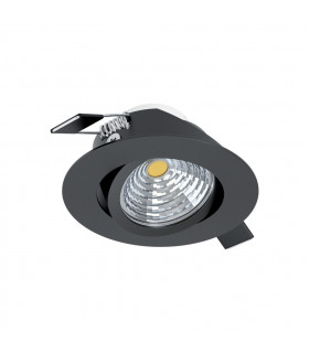 Saliceto Led Recessed Downlight Black