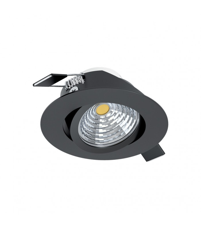 Saliceto Led Recessed Downlight Black